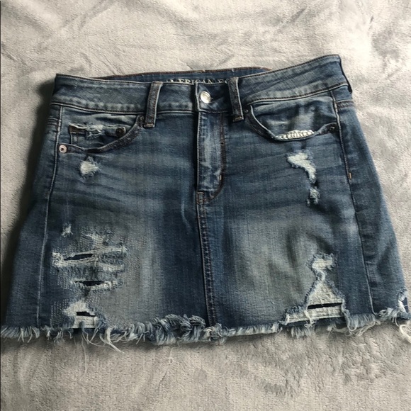 American Eagle Outfitters Dresses & Skirts - AMERICAN EAGLE OUTFITTERS DENIM SKIRT